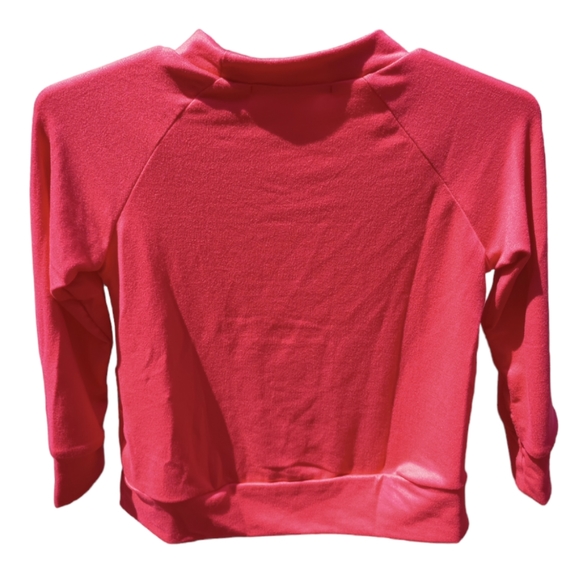 Perfect Peach Little Girl Top, Tunic with pockets and long sleeves size 2T Red - Picture 2 of 5